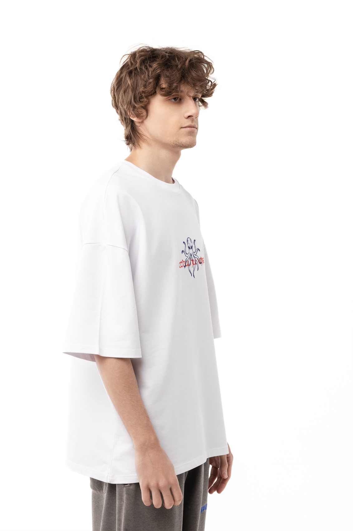 Футболка БОРДШОП#1 Ктулху белый - фото 50028