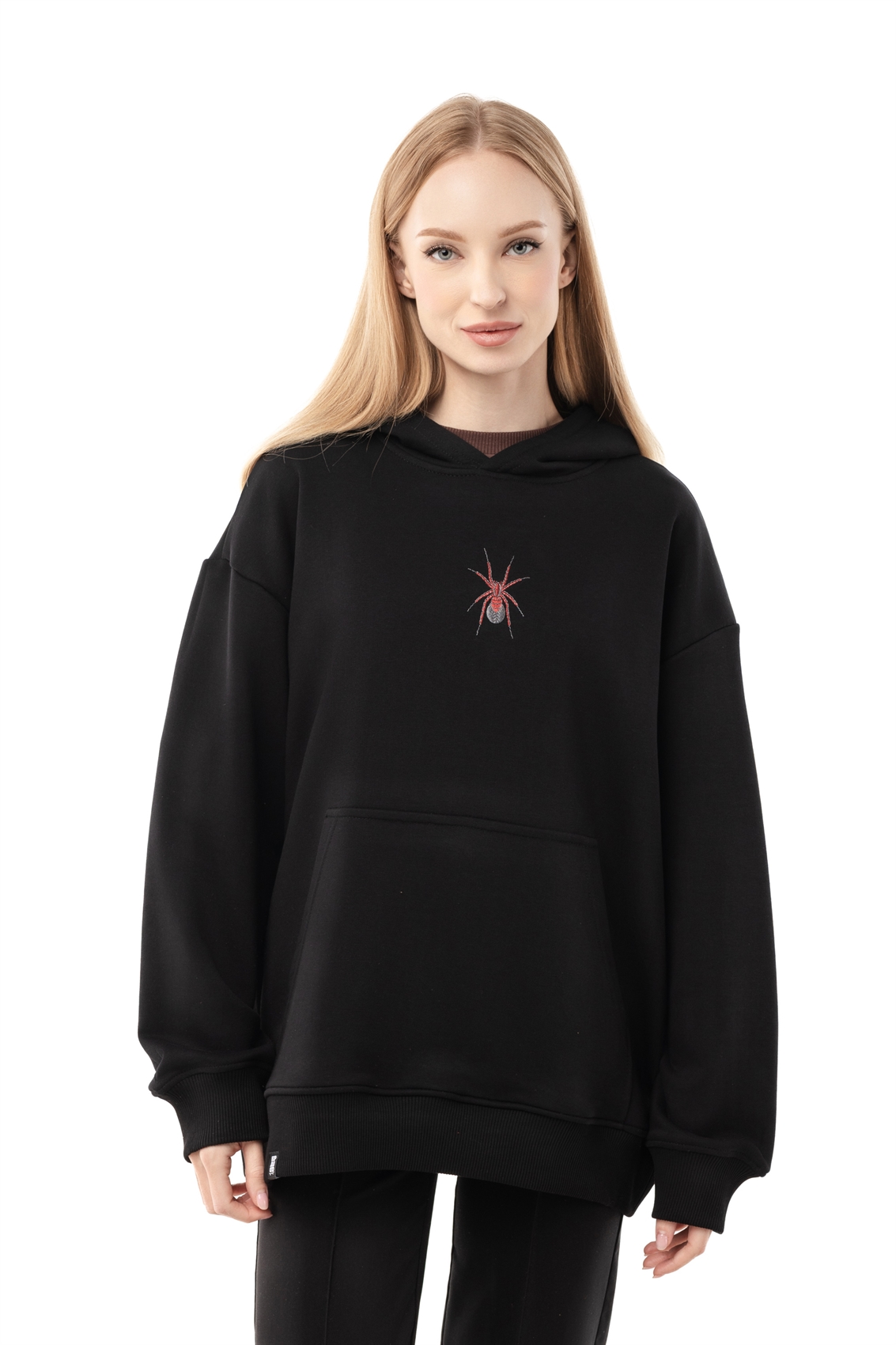 Худи Бордшоп1 Арахнофобия черный - фото 50060