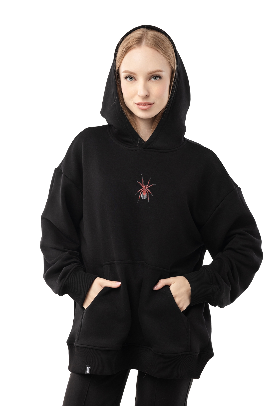 Худи Бордшоп1 Арахнофобия черный - фото 50065