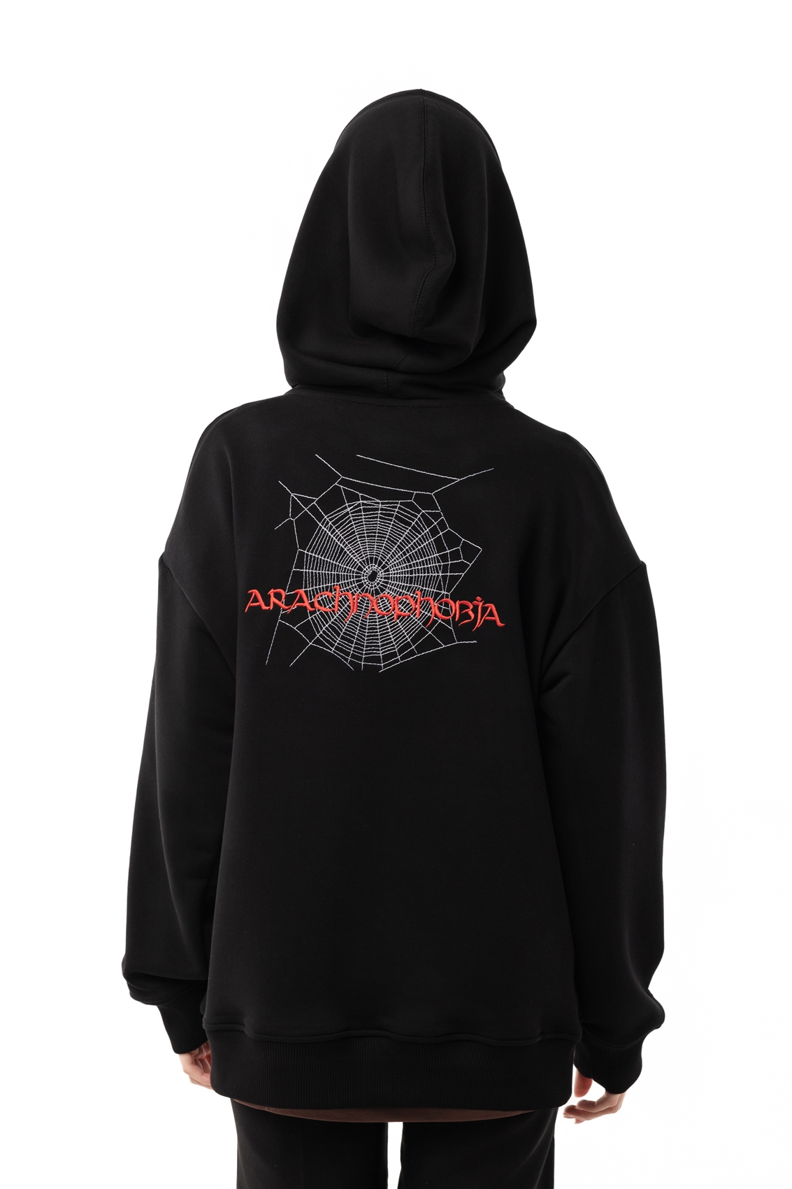 Худи Бордшоп1 Арахнофобия черный - фото 50068