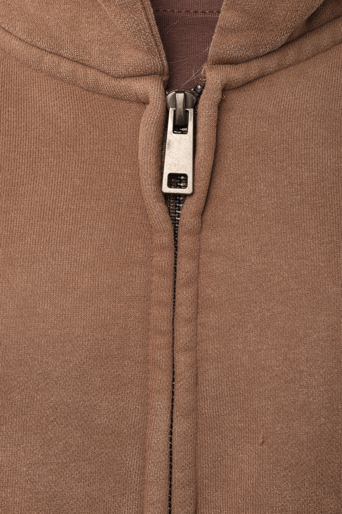 Зип-худи Бордшоп1 washed утепленный коричневый - фото 50116