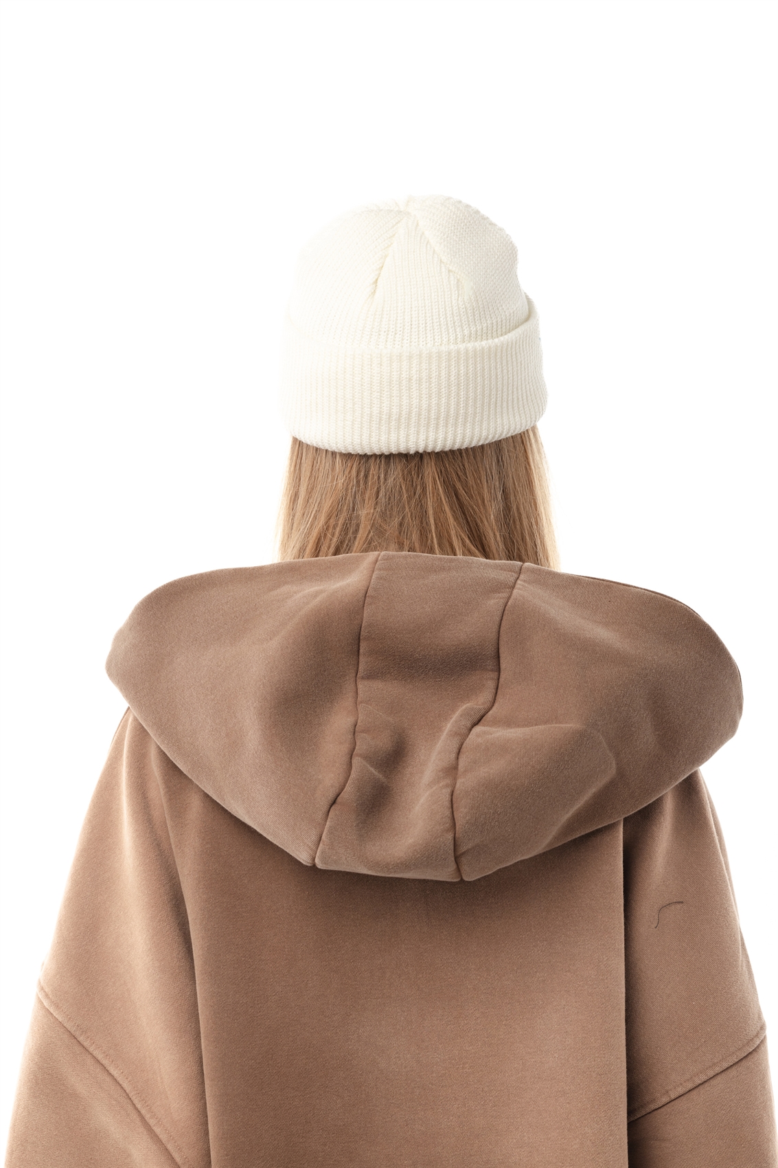 Шапка БОРДШОП1 Бини молочный - фото 50167