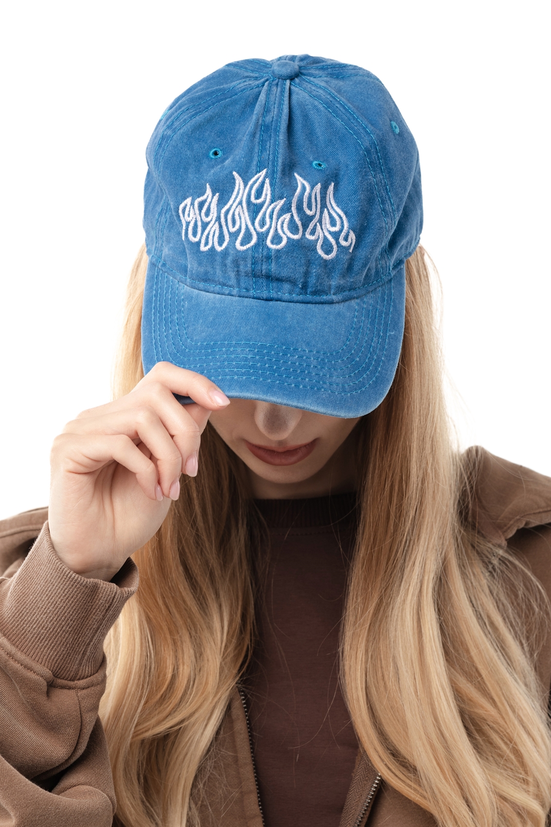 Кепка Бордшоп#1 v1 flame голубой - фото 50269