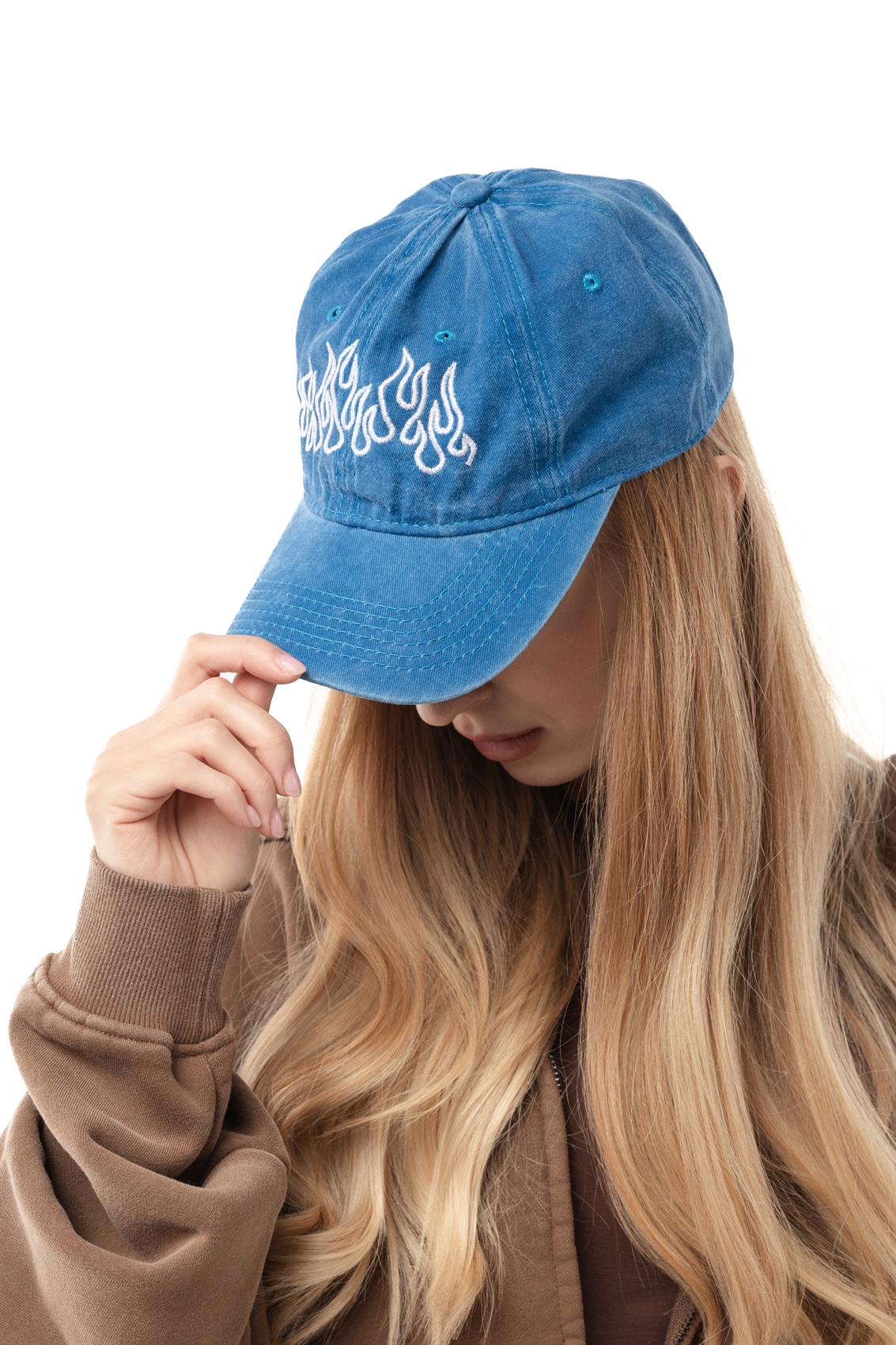 Кепка Бордшоп#1 v1 flame голубой - фото 50270