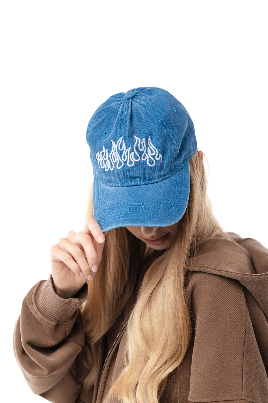 Кепка Бордшоп#1 v1 flame голубой - фото 50271