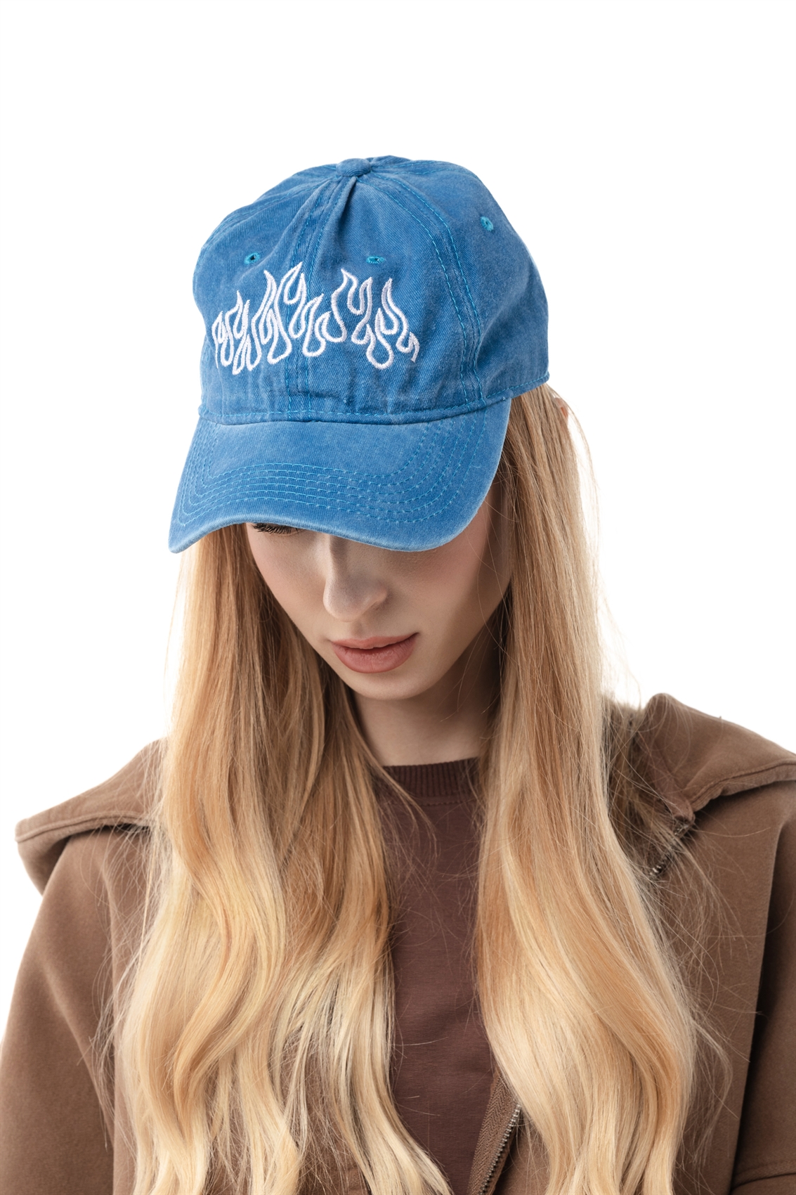 Кепка Бордшоп#1 v1 flame голубой - фото 50276