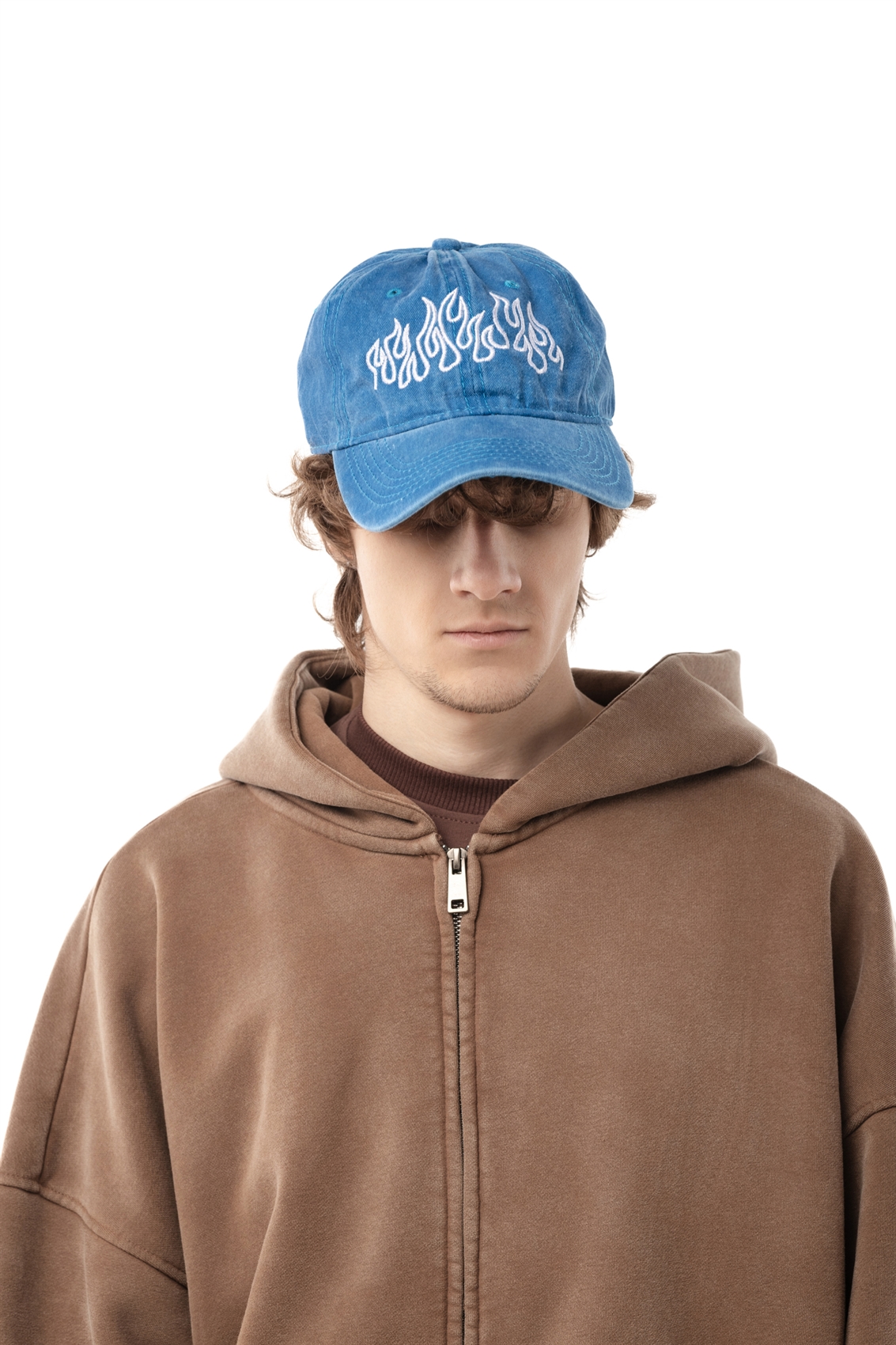 Кепка Бордшоп#1 v1 flame голубой - фото 50277