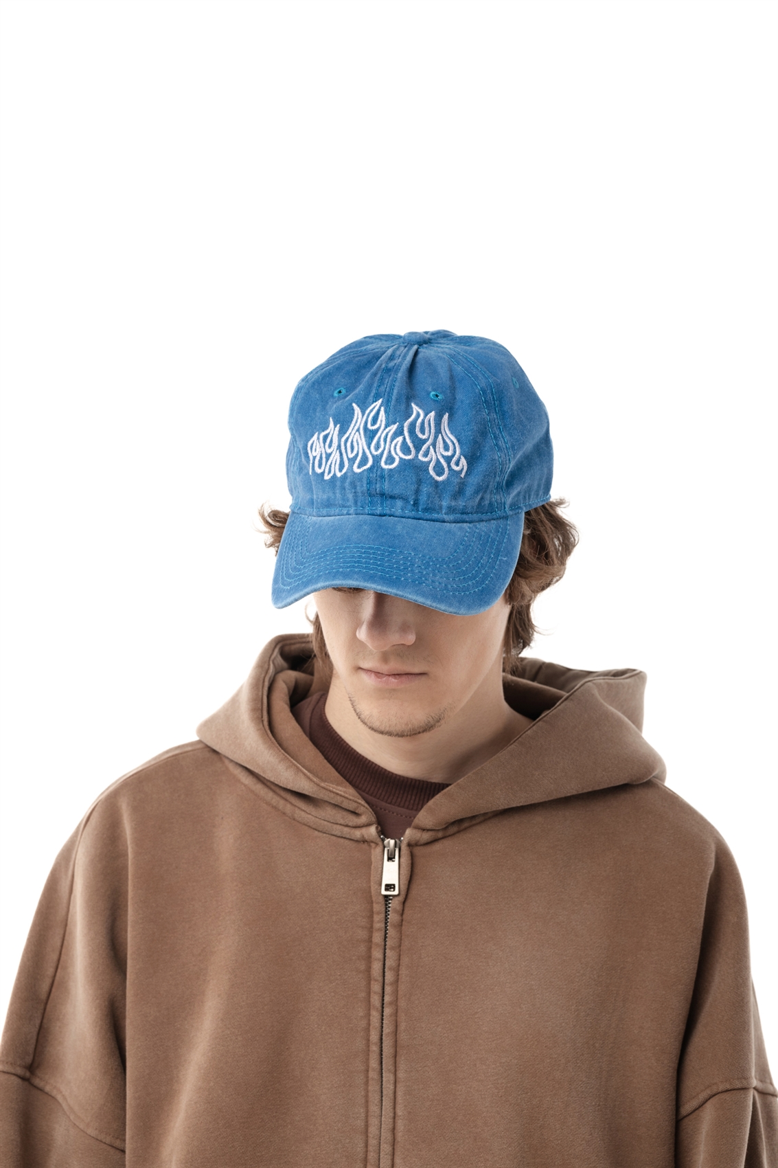 Кепка Бордшоп#1 v1 flame голубой - фото 50283