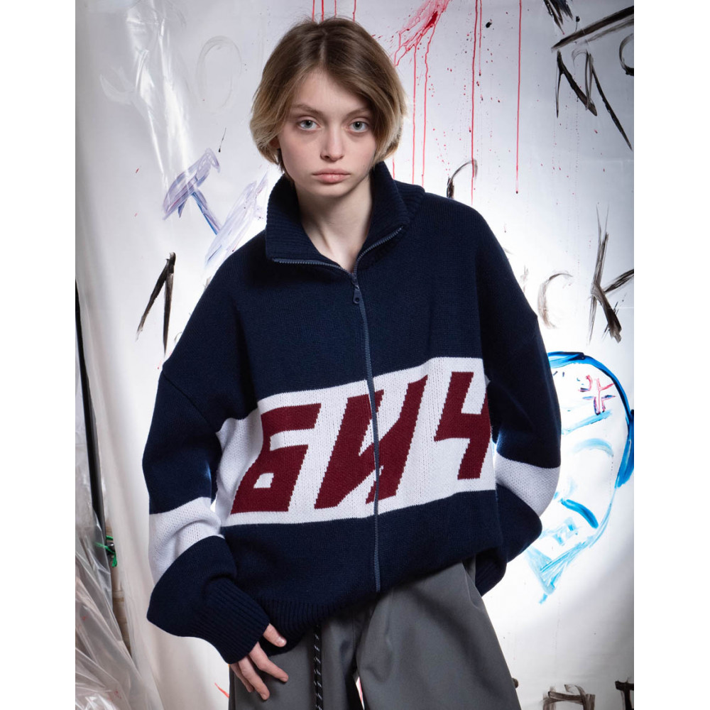 Кроп-джемпер на молнии БИЧ - фото 50351