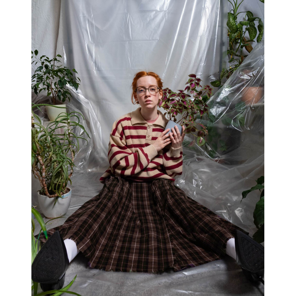 Полосатый джемпер-поло БИЧ - фото 50354