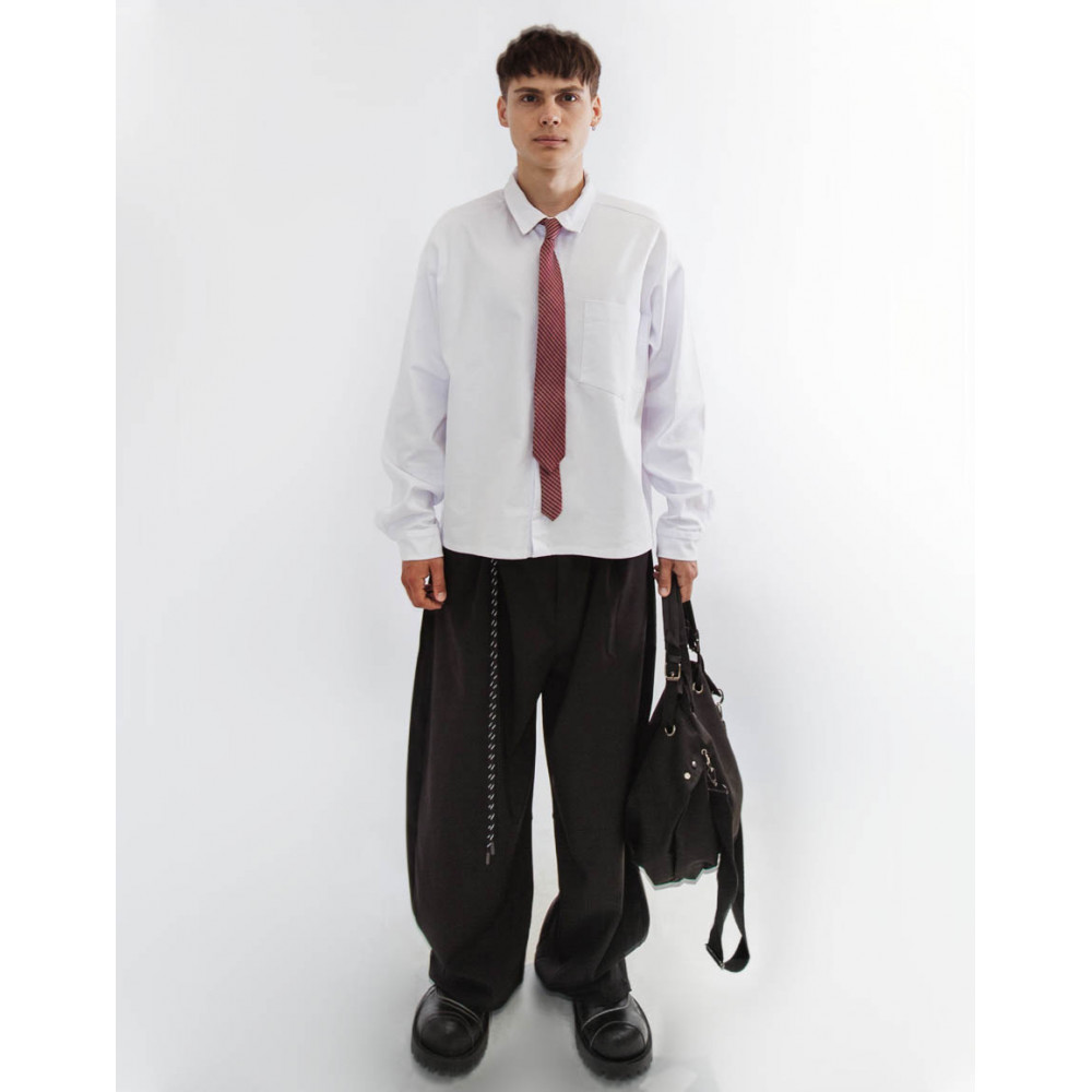 Широкие Брюки БИЧ / Чёрные - фото 50367