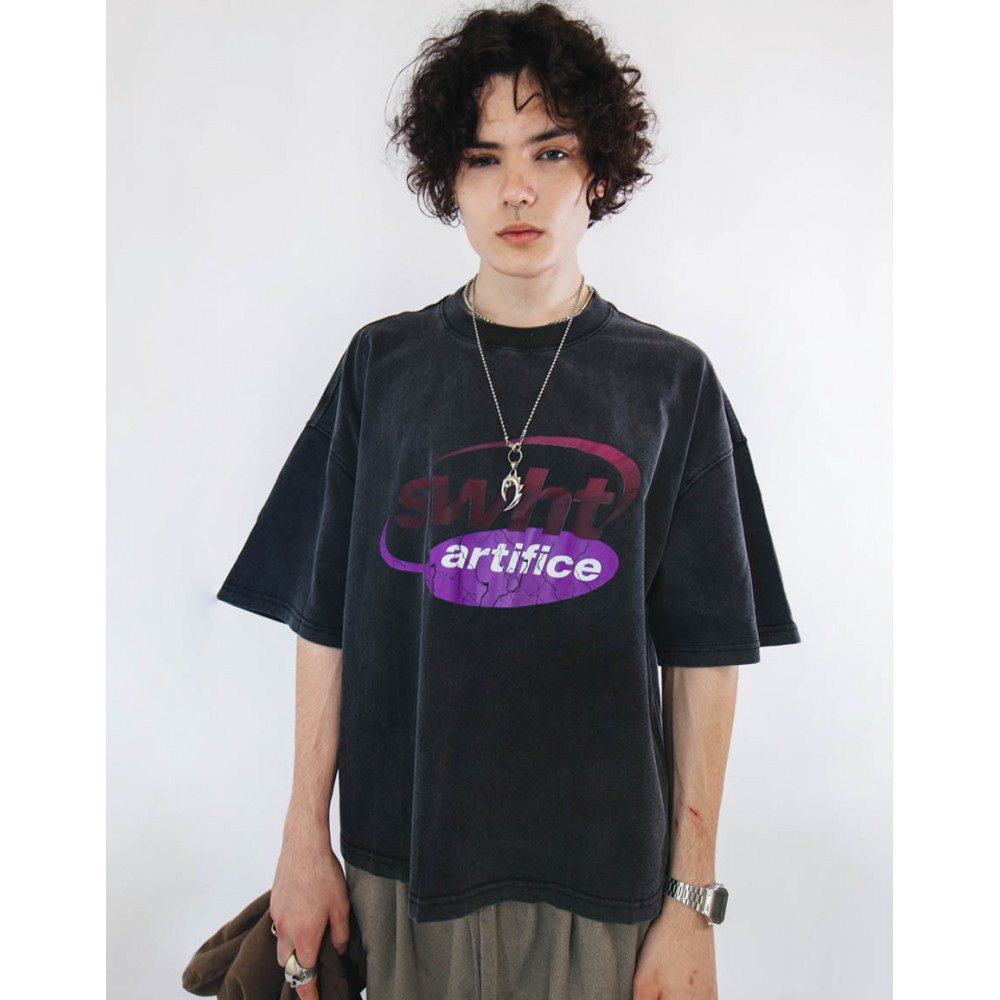 Укороченная футболка  Sowhat? "Artifice" - фото 50424