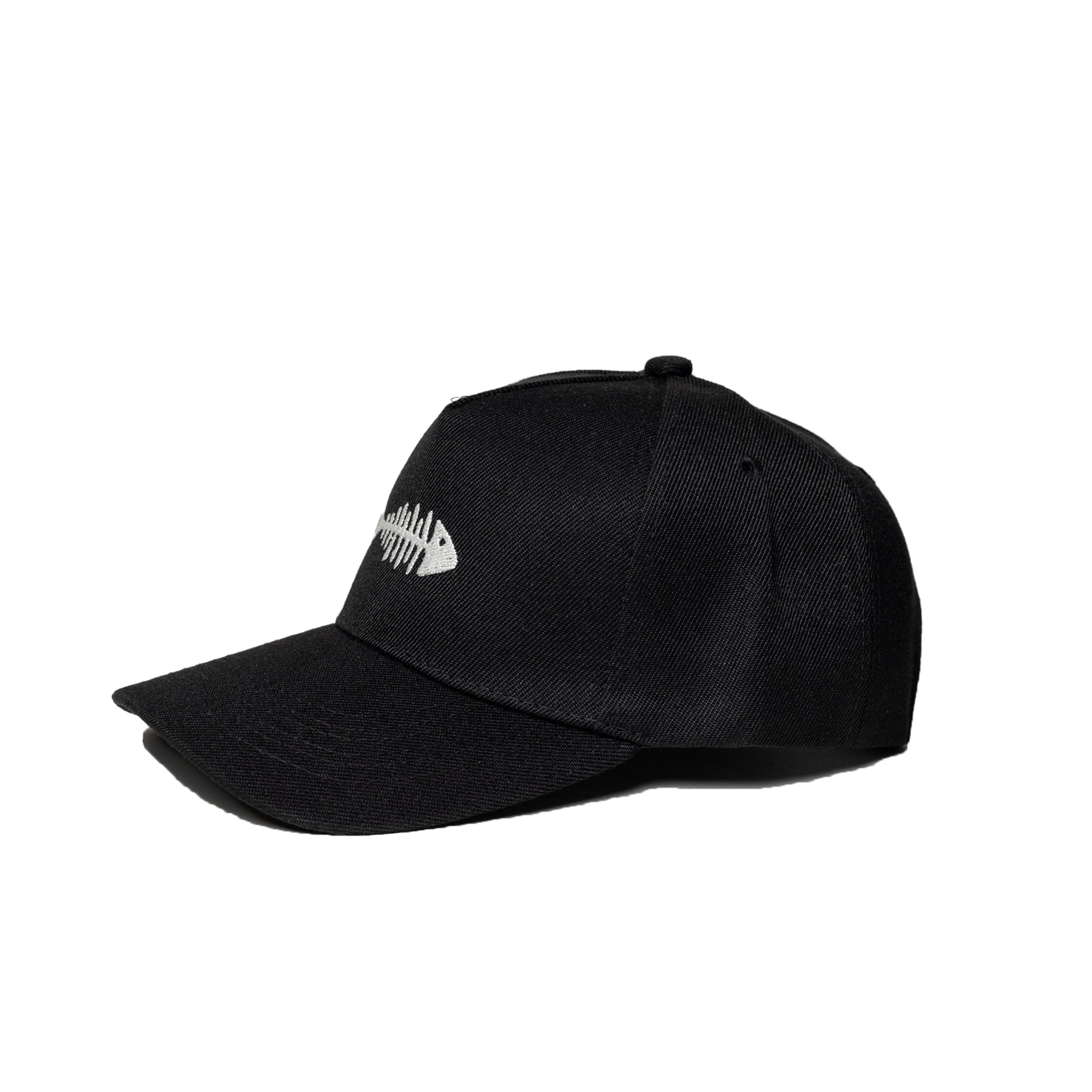 Бейсболка Бордшоп1 Fishbone черная - фото 50447