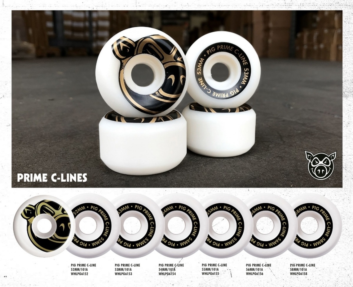 Колесо (комплект) Pig PRIME C-LINE (54) - фото 50805