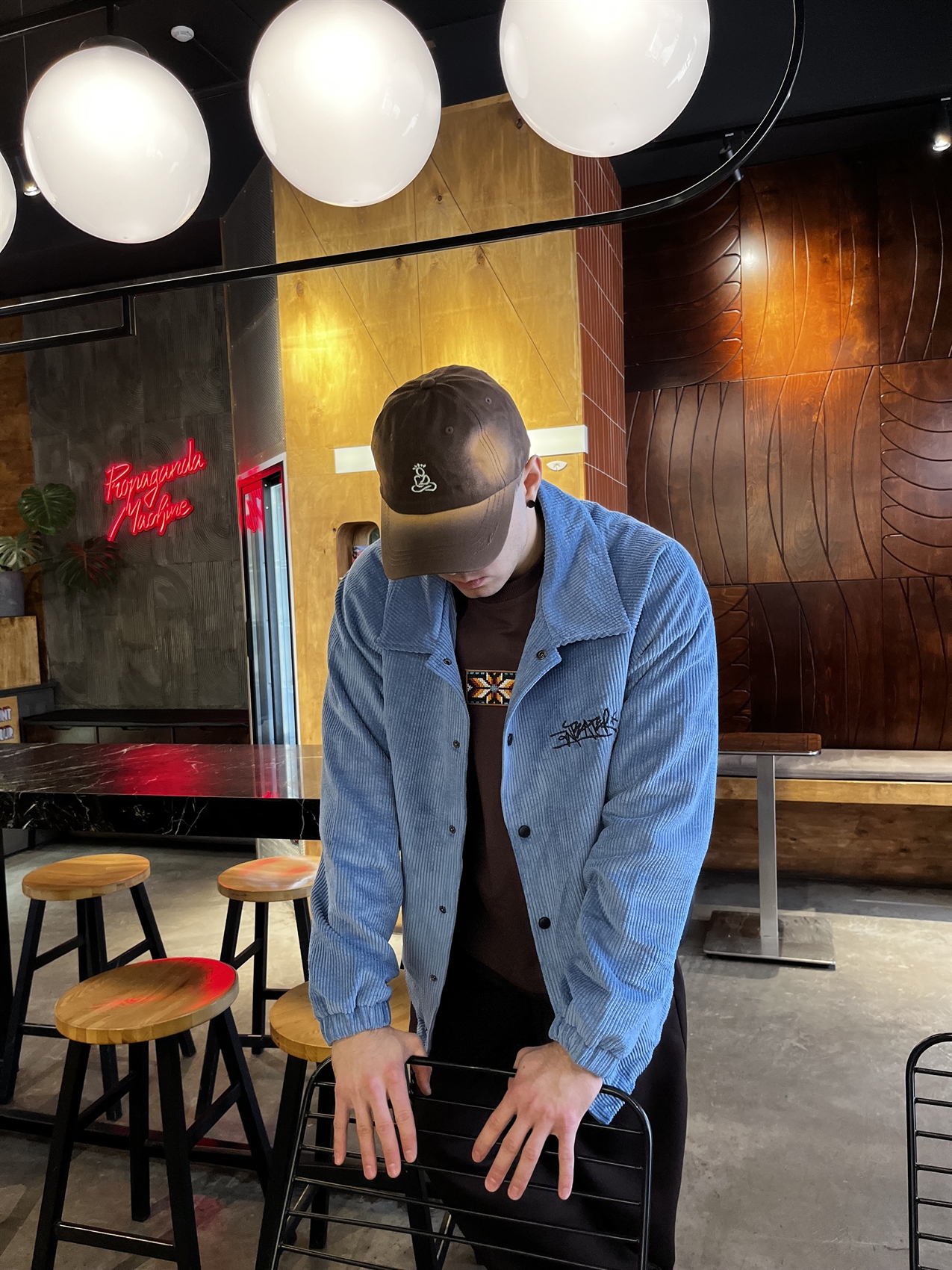 Кепка Бордшоп#1 Будда коричневый - фото 51090