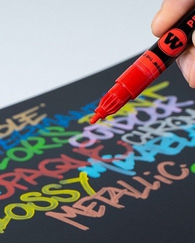 Molotow Маркер Paint 120PP 120162 голубой 2 мм - фото 51696