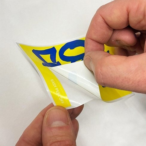 Наклейка Flux Eggshell желтый - фото 51987