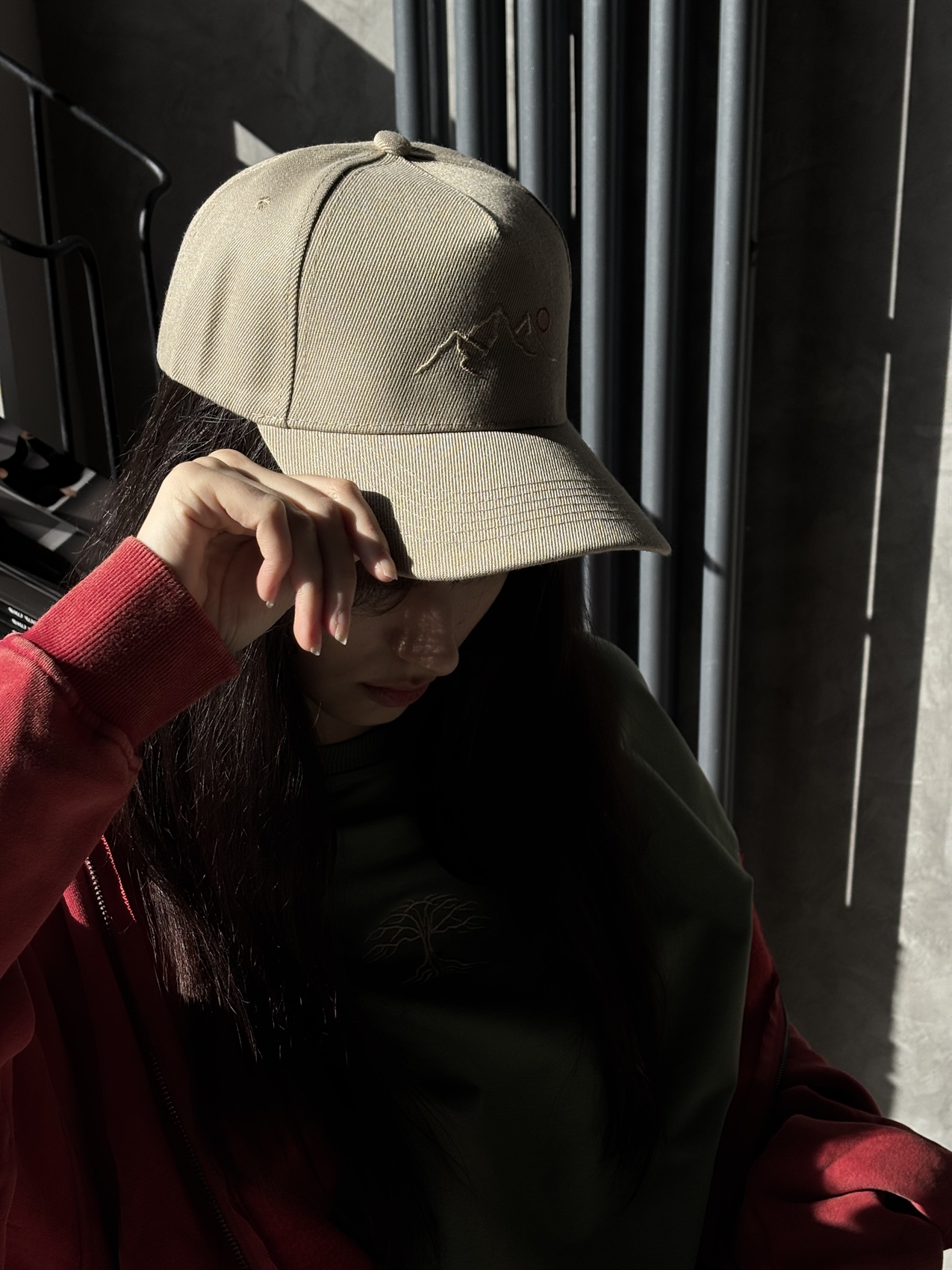 Бейсболка Бордшоп#1 Горы бежевый - фото 52134