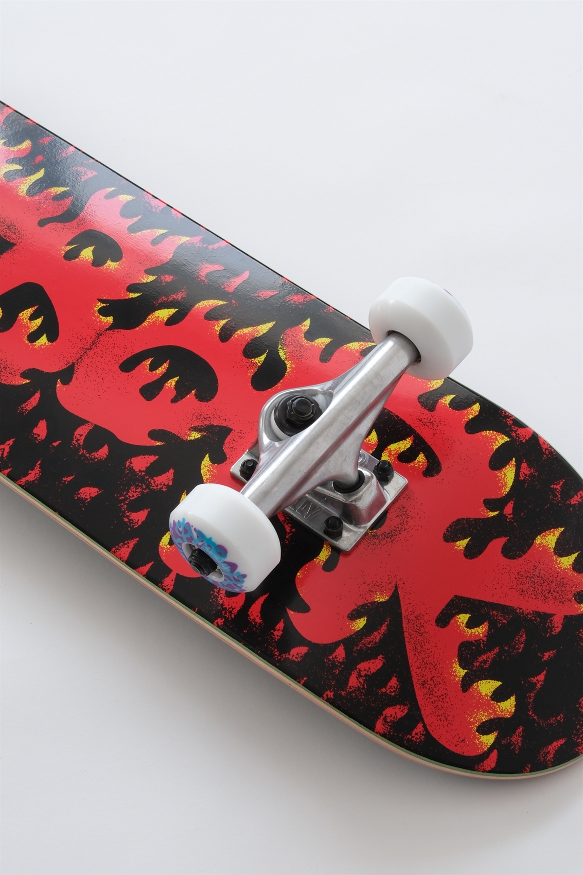 Скейтборд Футворк Пламя Красный 7.625 x 31.175 - фото 52284