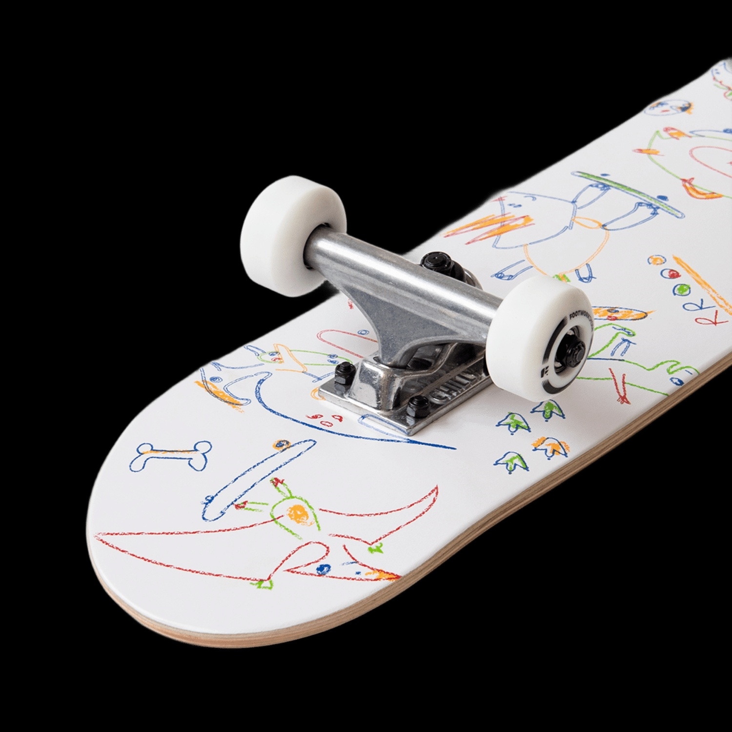 Детский скейтборд Футворк Dinos Light Micro 6.75" - фото 52318