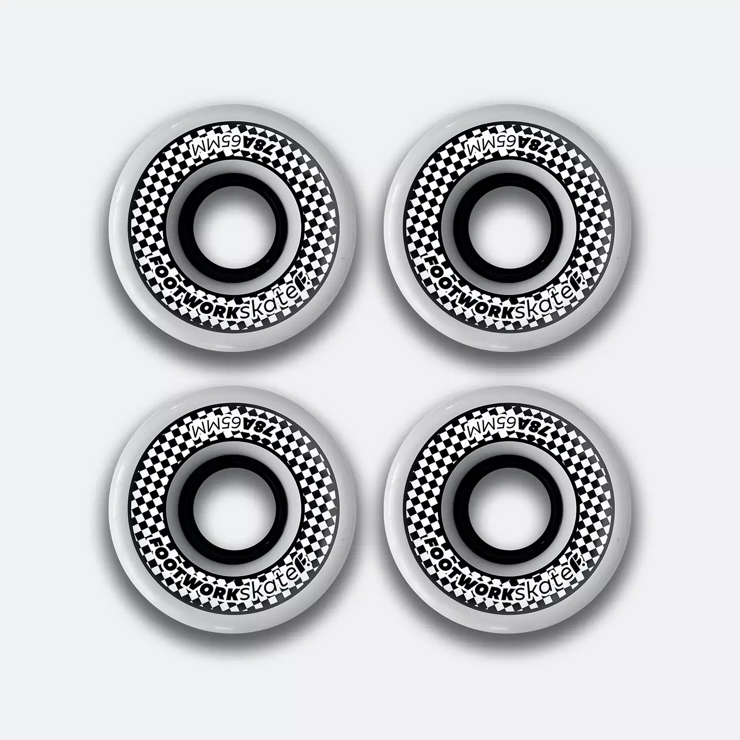 Комплект колес Footwork Check (65 мм 78A Форма Cruiser) - фото 52384