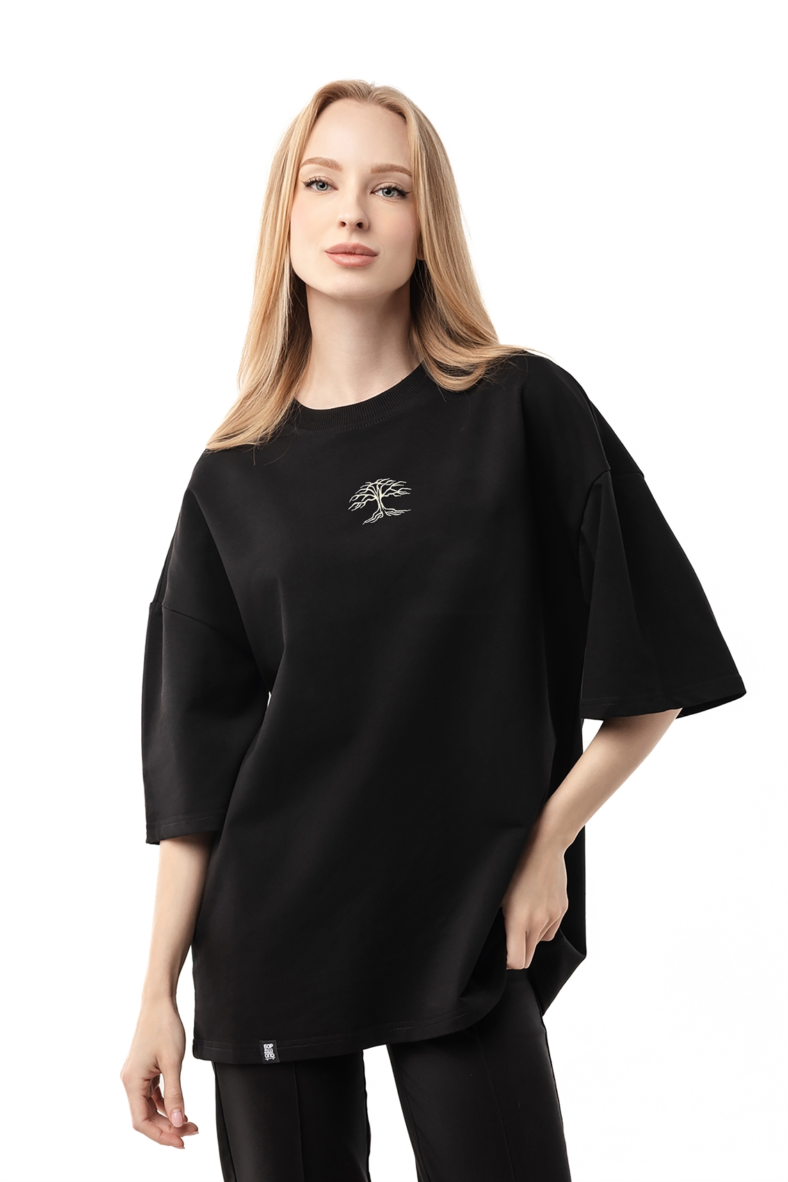Футболка БОРДШОП#1 Tree черный - фото 52468