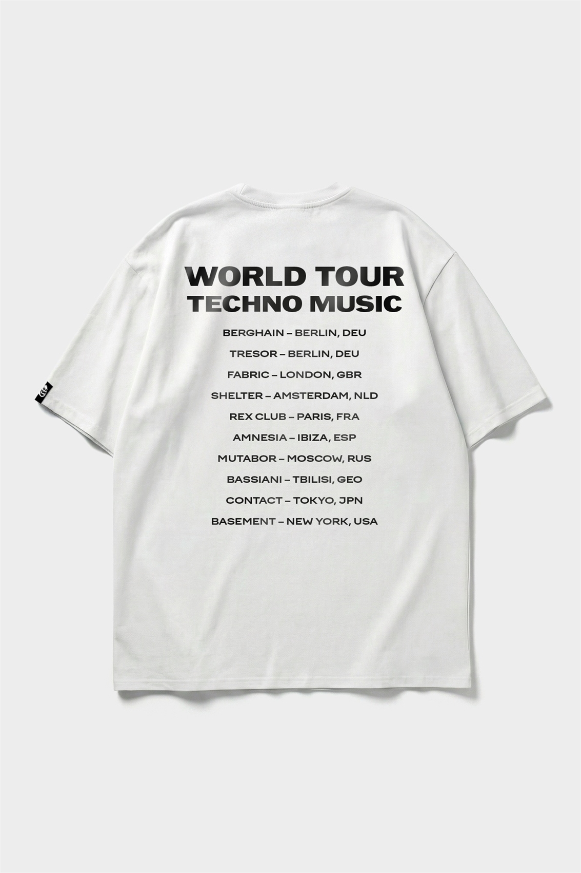 Футболка SHMOT "TECHNO", MONO белый - фото 52490