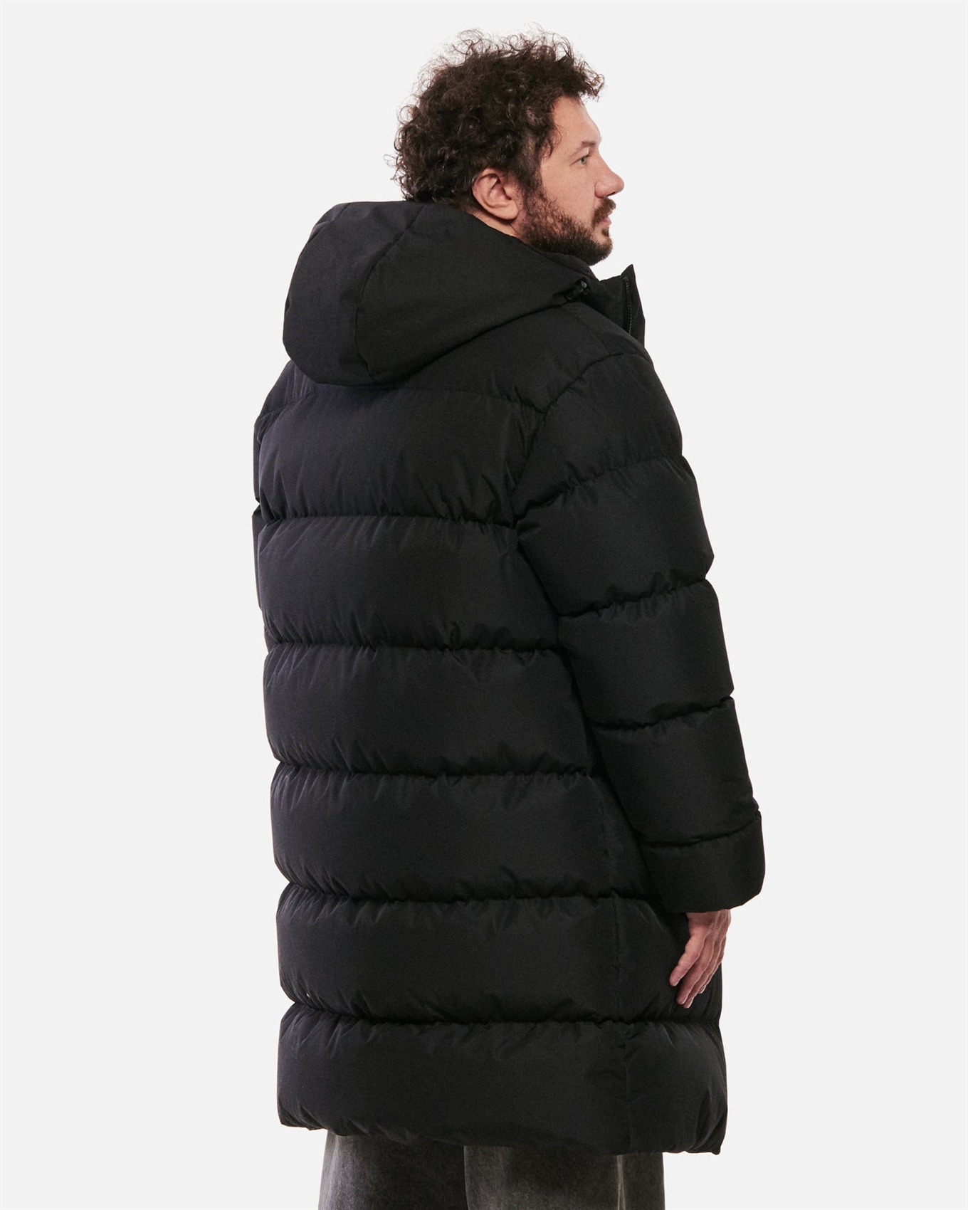 Куртка ANTEATER Downlong-Black - фото 54875