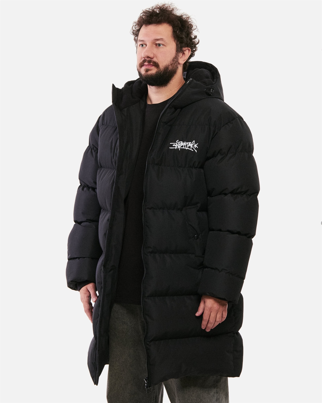 Куртка ANTEATER Downlong-Black - фото 54877