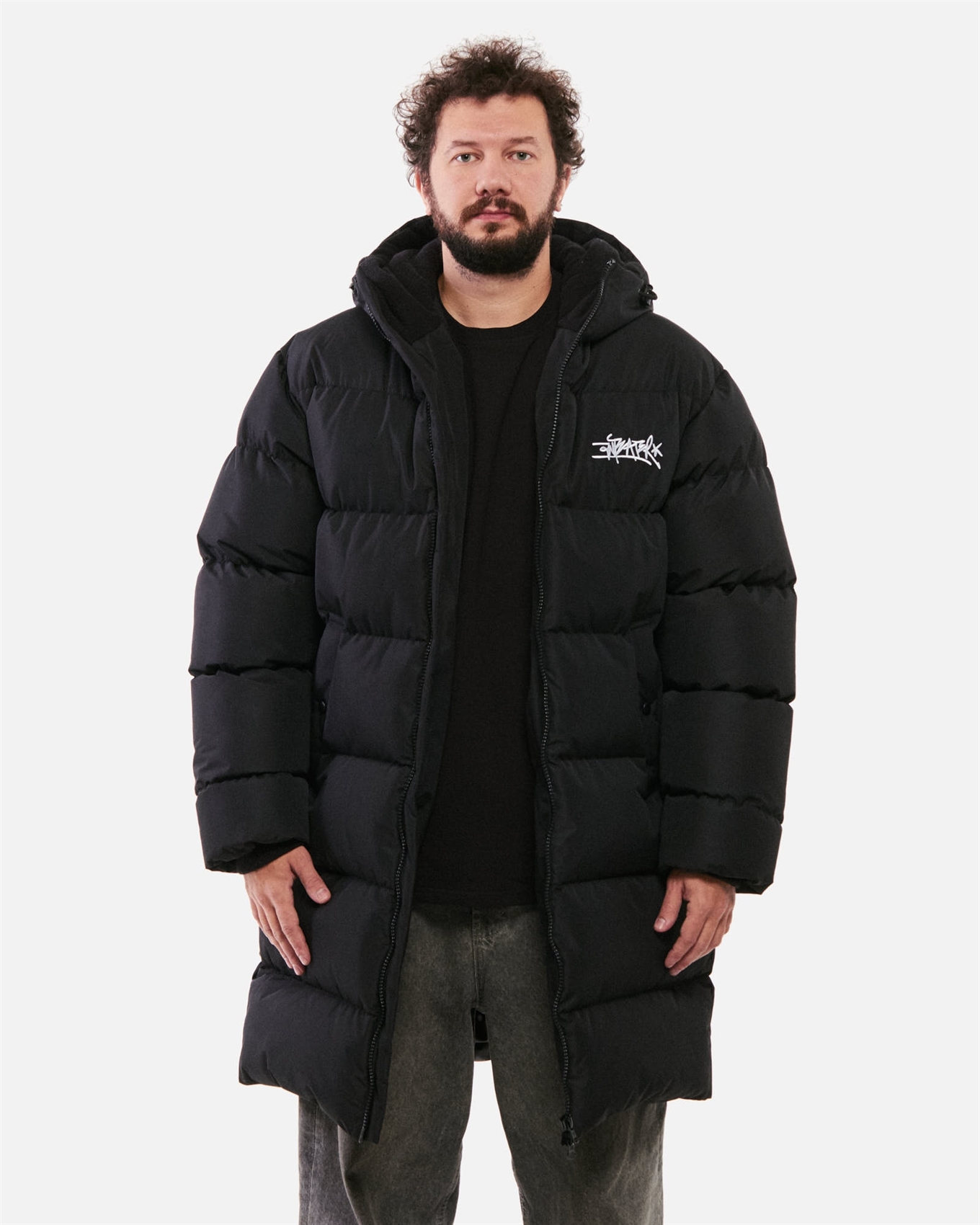 Куртка ANTEATER Downlong-Black - фото 54878