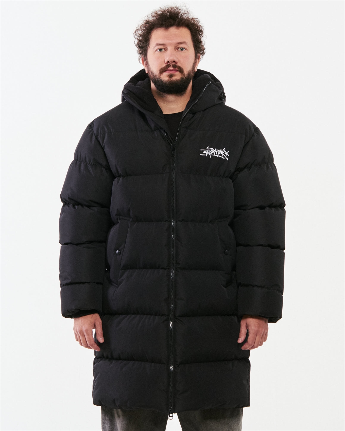Куртка ANTEATER Downlong-Black - фото 54892