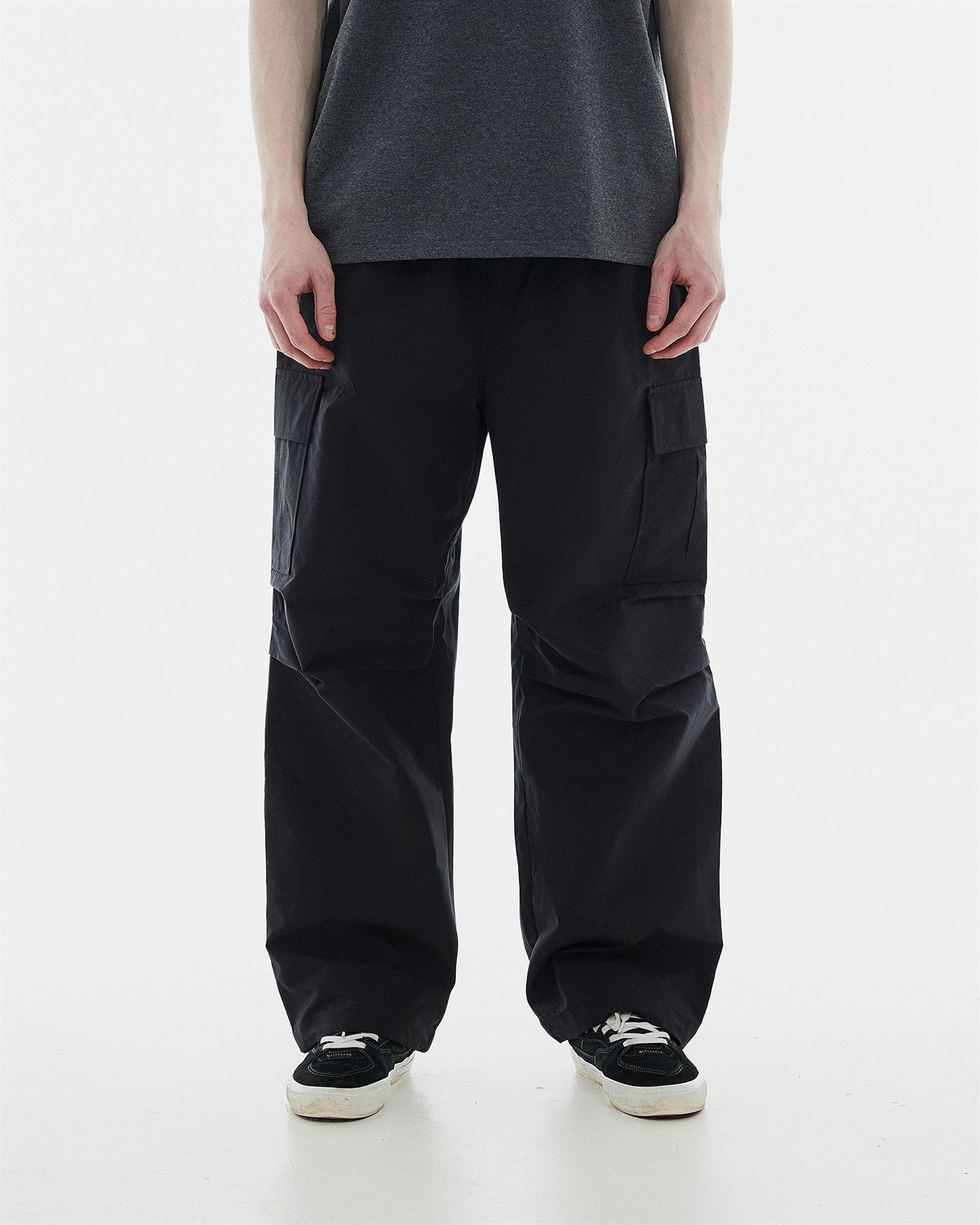 Брюки ANTEATER ParachuteCargo-Black - фото 55046