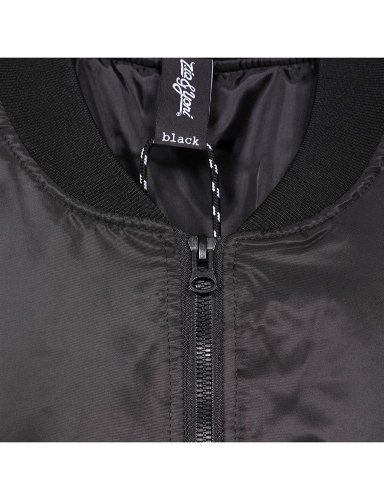 Куртка-бомбер ZIQ & YONI ANGEL SS18 черная - фото 6229