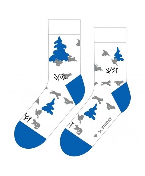 Носки St. Friday socks Зимняя охота арт. 497-2 р. 38-41
