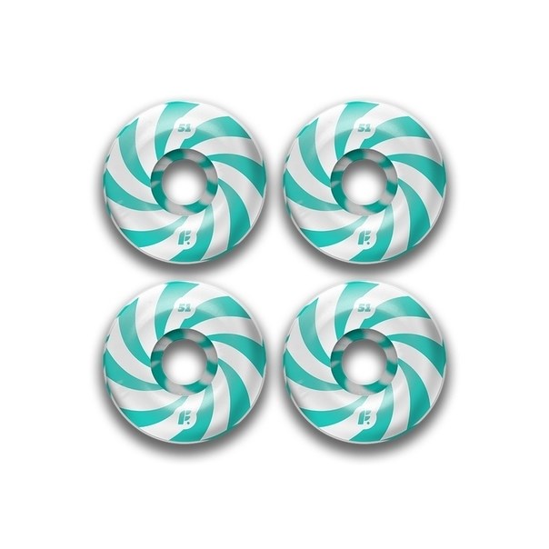 Комплект колес Footwork SWIRL MINT (52 мм 99A Форма Classic )