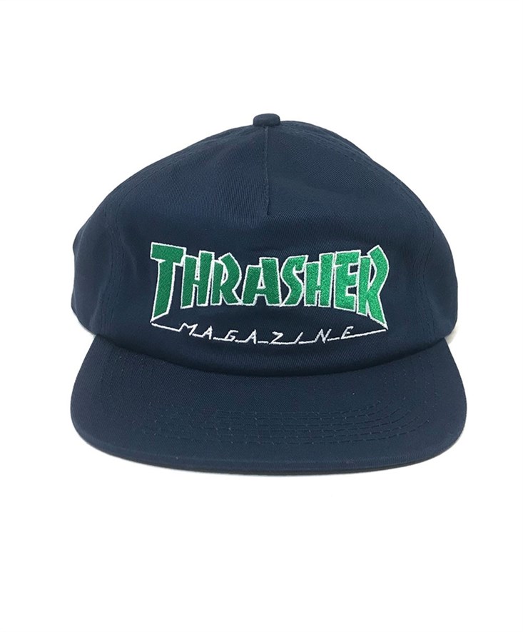 Thrasher кепка OUTLINED SNAPBACK NAVY