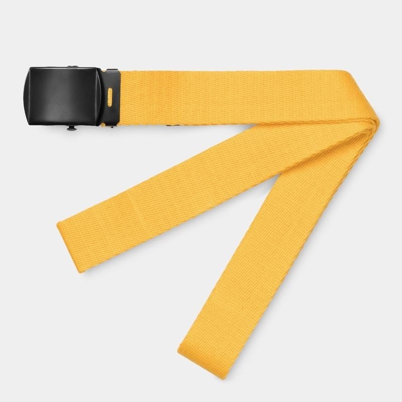 Carhartt WIP Ремень Orbit Belt SUNFLOWER / BLACK
