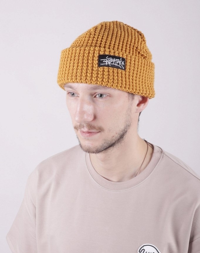 Шапка Anteater Ant-hat2-waffle_yellow
