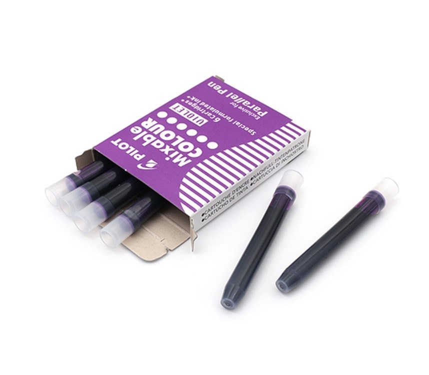 PIlot картридж для ручки уп. из 6шт фиолетовые