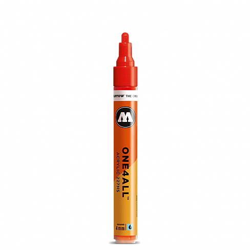 Molotow Маркер ONE4ALL 227HS акриловый 227229 (220) неон-желтый 4 мм