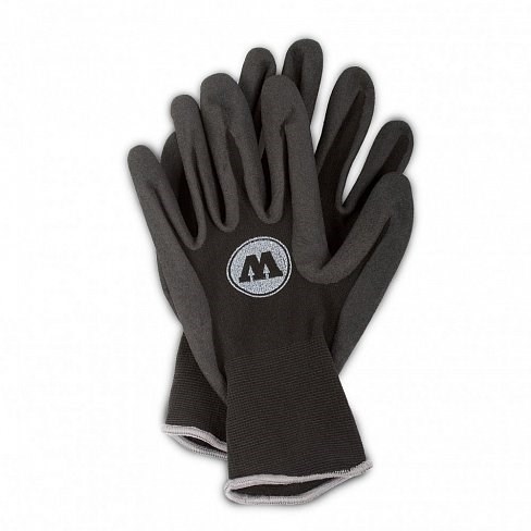 Перчатки прорезиненые черные Molotow (Protective gloves) XL 800432