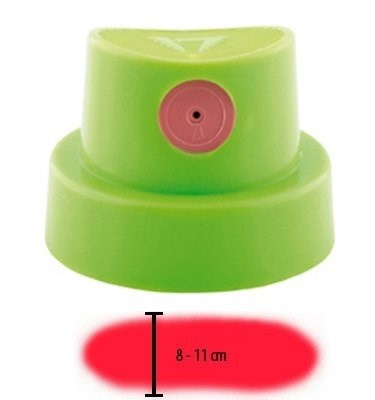 cap Level 4 светло-зеленый с розовой вставкой 3-10см