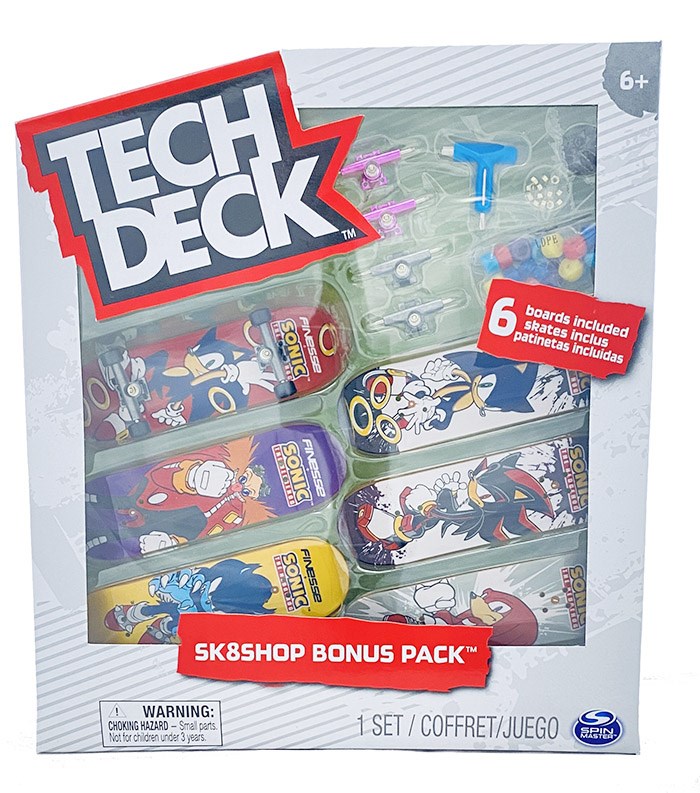 Фингерборд Tech Deck sk8shop bonus pack Finesse Sonic