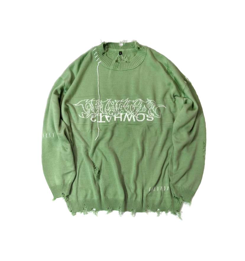Джемпер "SoWhat?" "Selection" Green