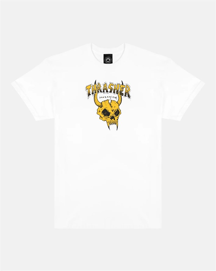 Футболка Thrasher BARBARIAN White