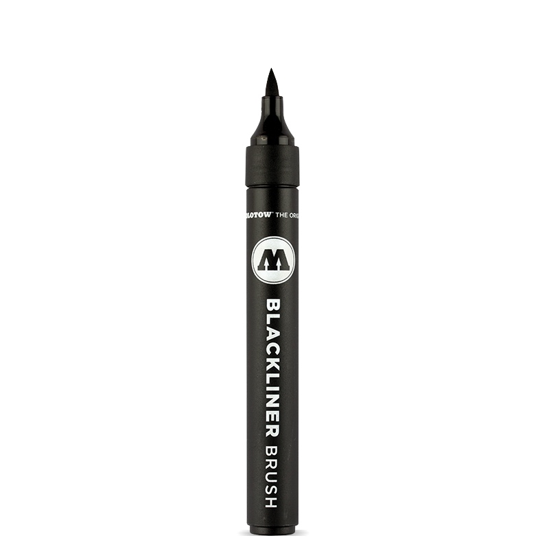 Molotow маркер Blackliner Brush 703212
