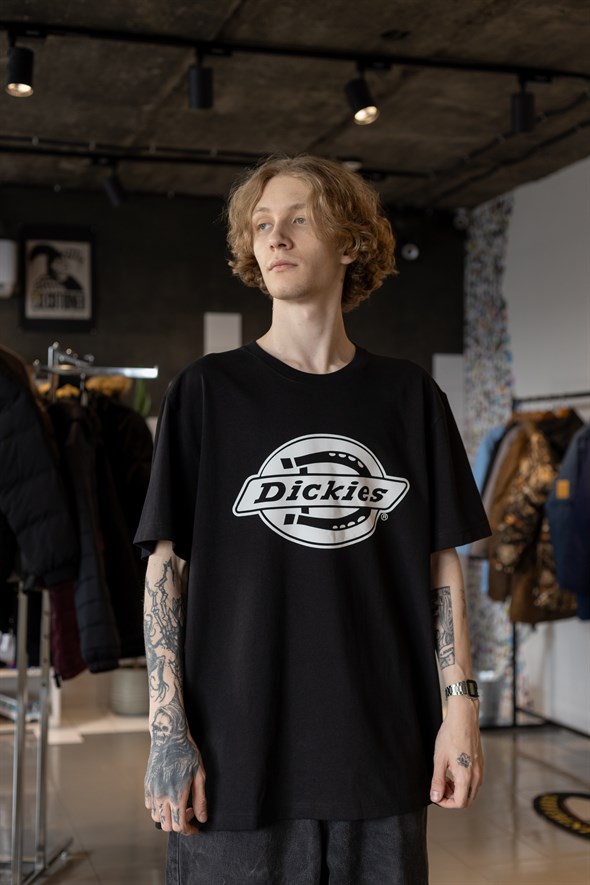 Футболка Dickies Short Sleeve Relaxed Fit Graphic T-Shirt Black/White