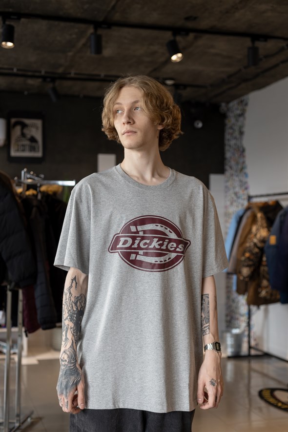 Футболка Dickies Short Sleeve Relaxed Fit Graphic T-Shirt Heather Gray