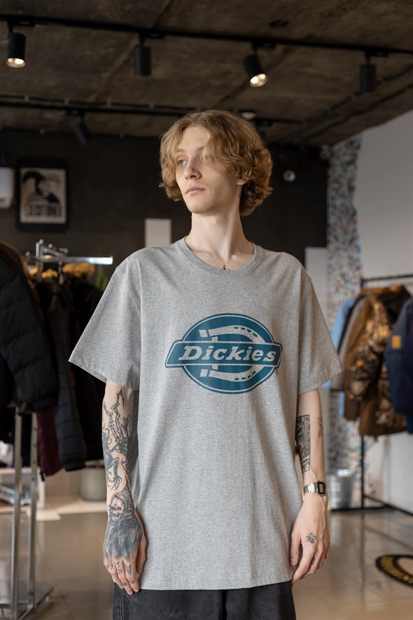 Футболка Dickies Short Sleeve Relaxed Fit Graphic T-Shirt Southern Fall Heather Gray