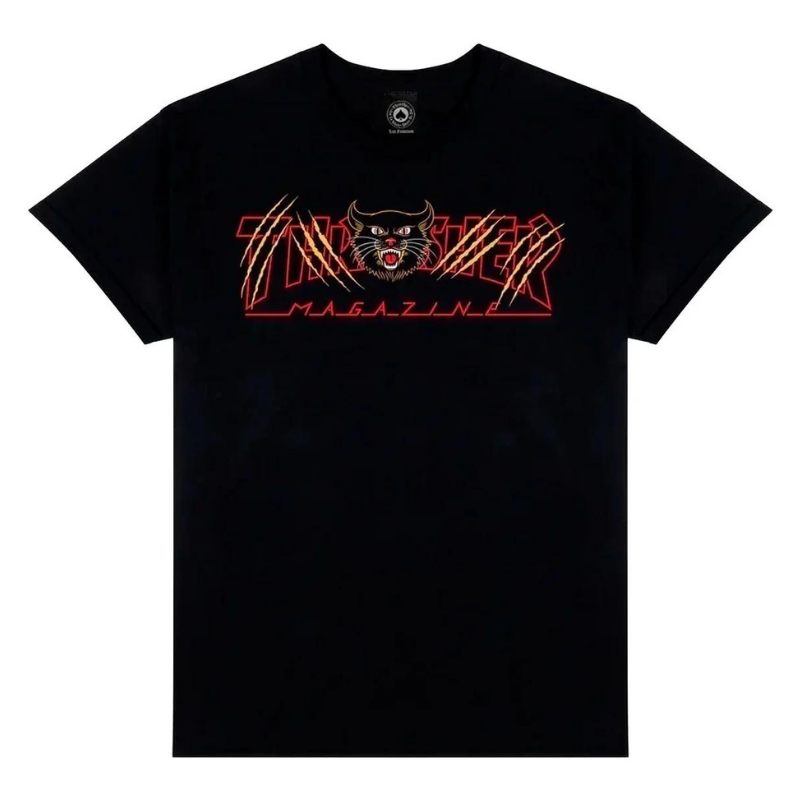 Футболка Thrasher Gato black